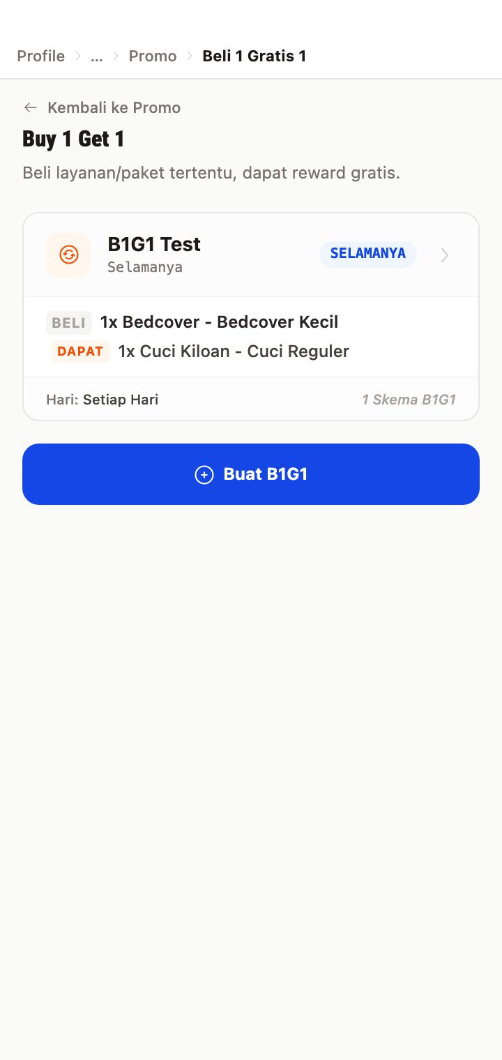 Daftar Promo Buy 1 Get 1