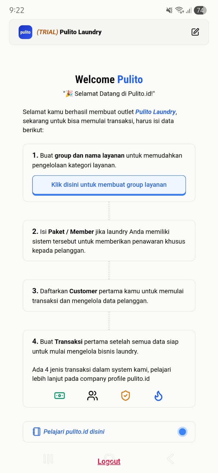 Daftar Kategori Layanan