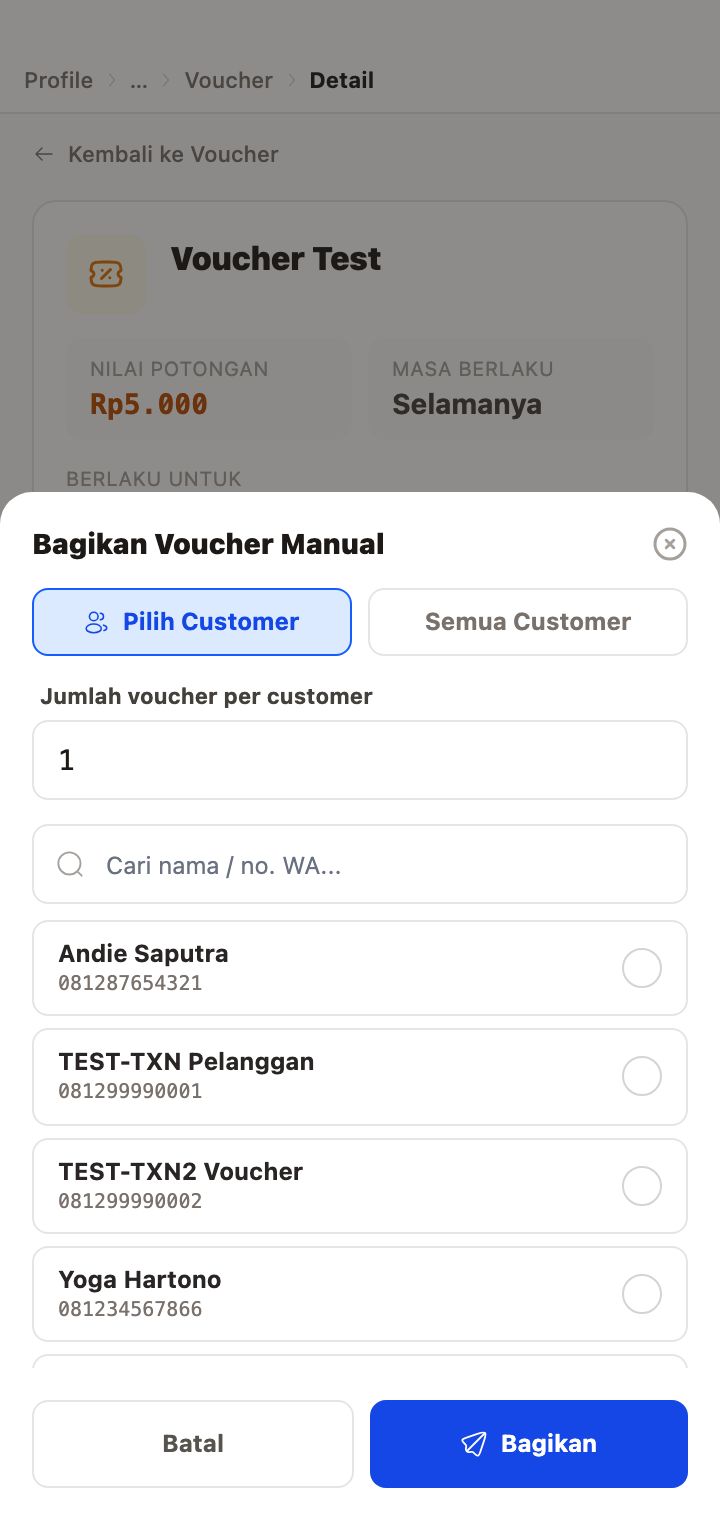 Modal Bagikan
