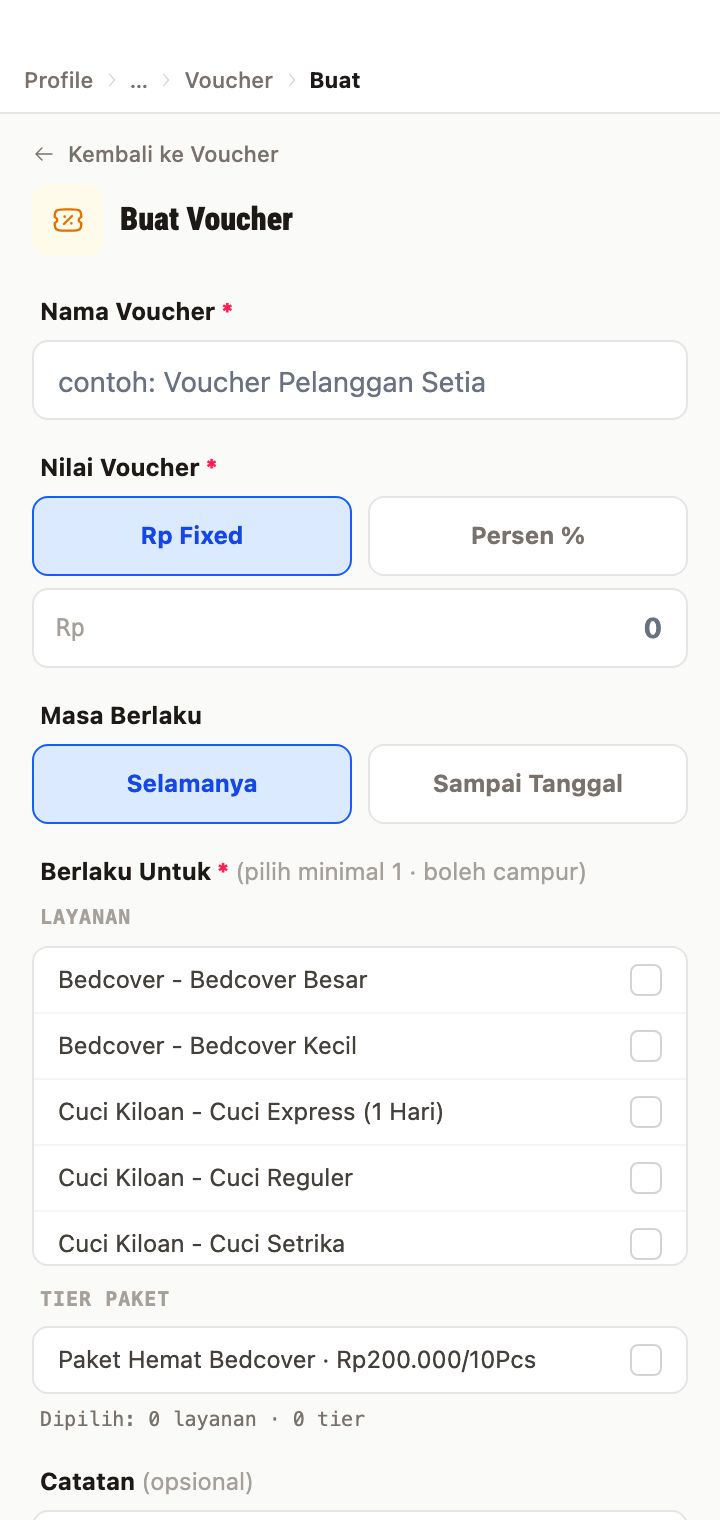 Formulir Master Voucher
