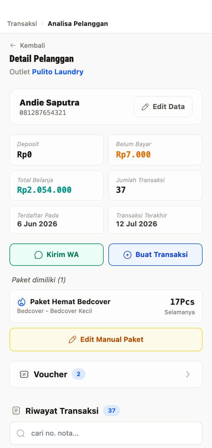 Detail Pelanggan